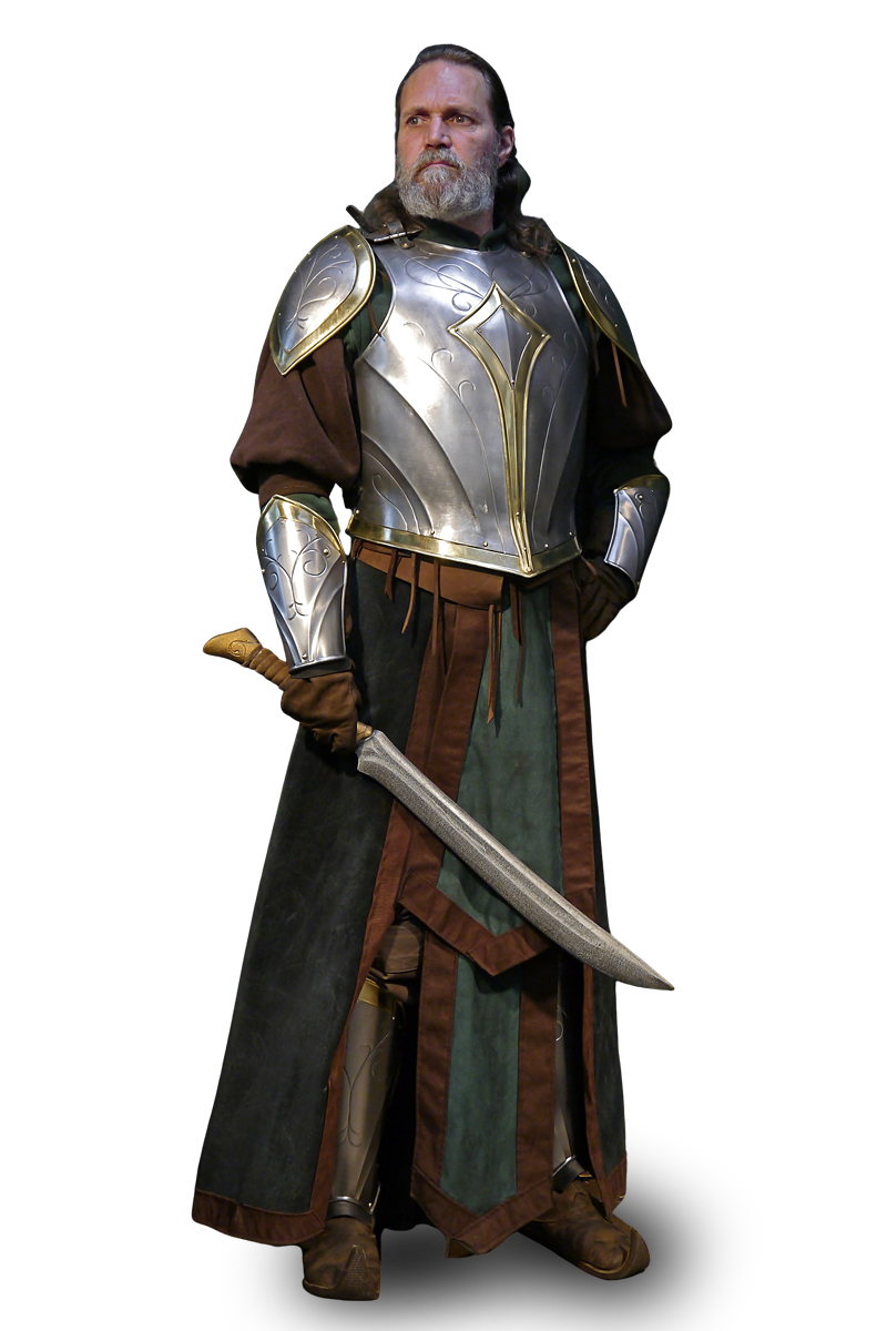 Metallrüstung für Larp Elf